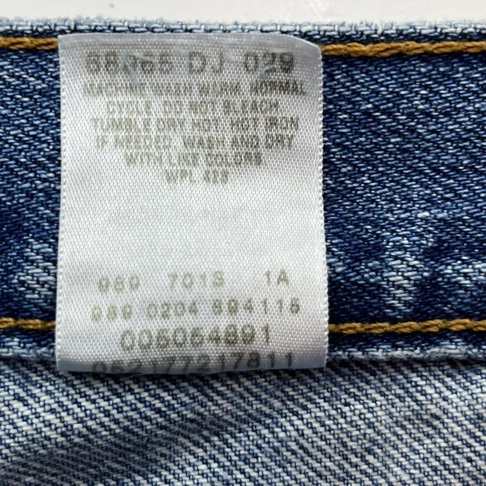 Levis front zipper